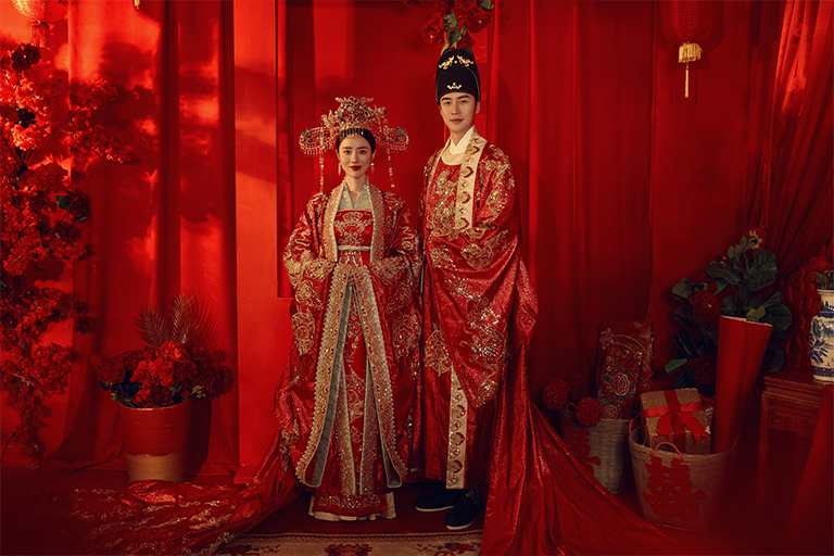 时尚中式婚照，诠释东方新格调~